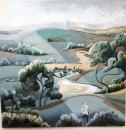 Buzzards above Totnes by Isobel Langton