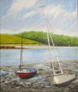 Dinghies, Salcomb by Lyn Stocks