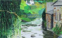 Pont Aven, Brittany by Mike Bonney  