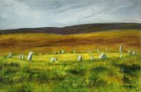 Scorhill Stone Circle by Rosemary Bonney